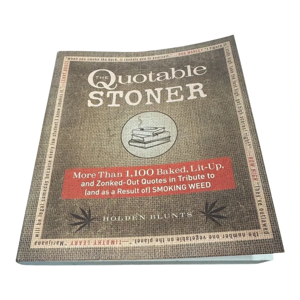 The Quotable Stoner by Holden Blunts Book‎